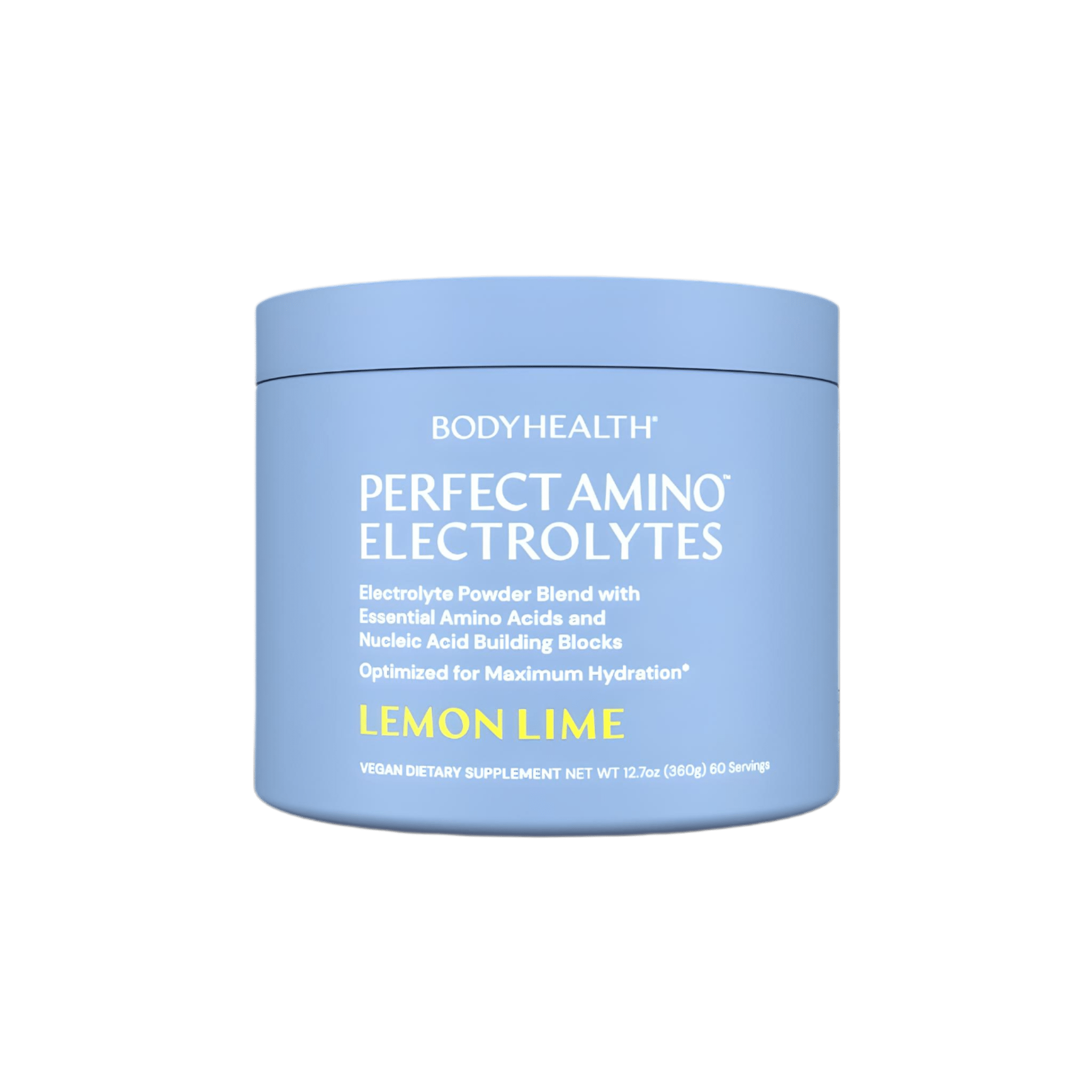 Body Health Perfect Amino Electrolytes Lemon Lime 60 Servings - JING Organics