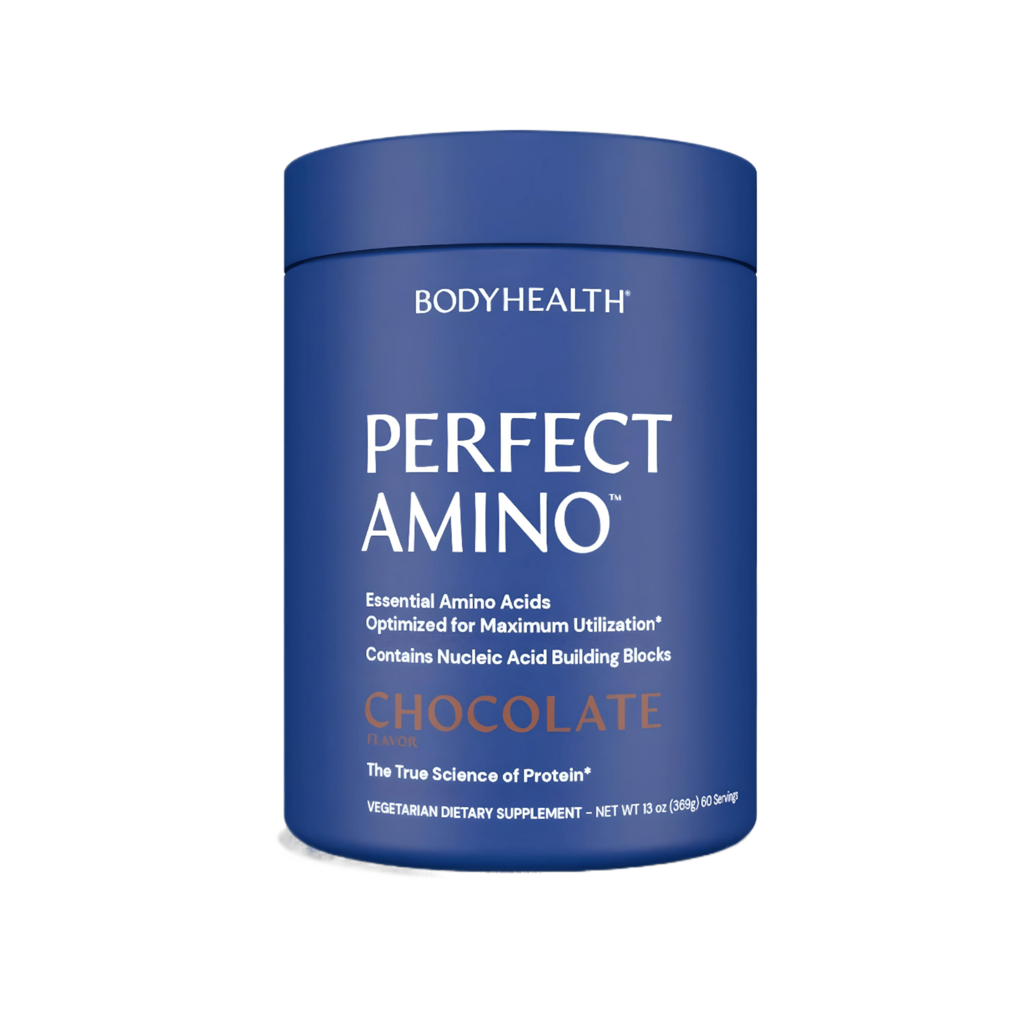 Body Health Perfect Amino Powder Chocolate 60 Servings - JING Organics