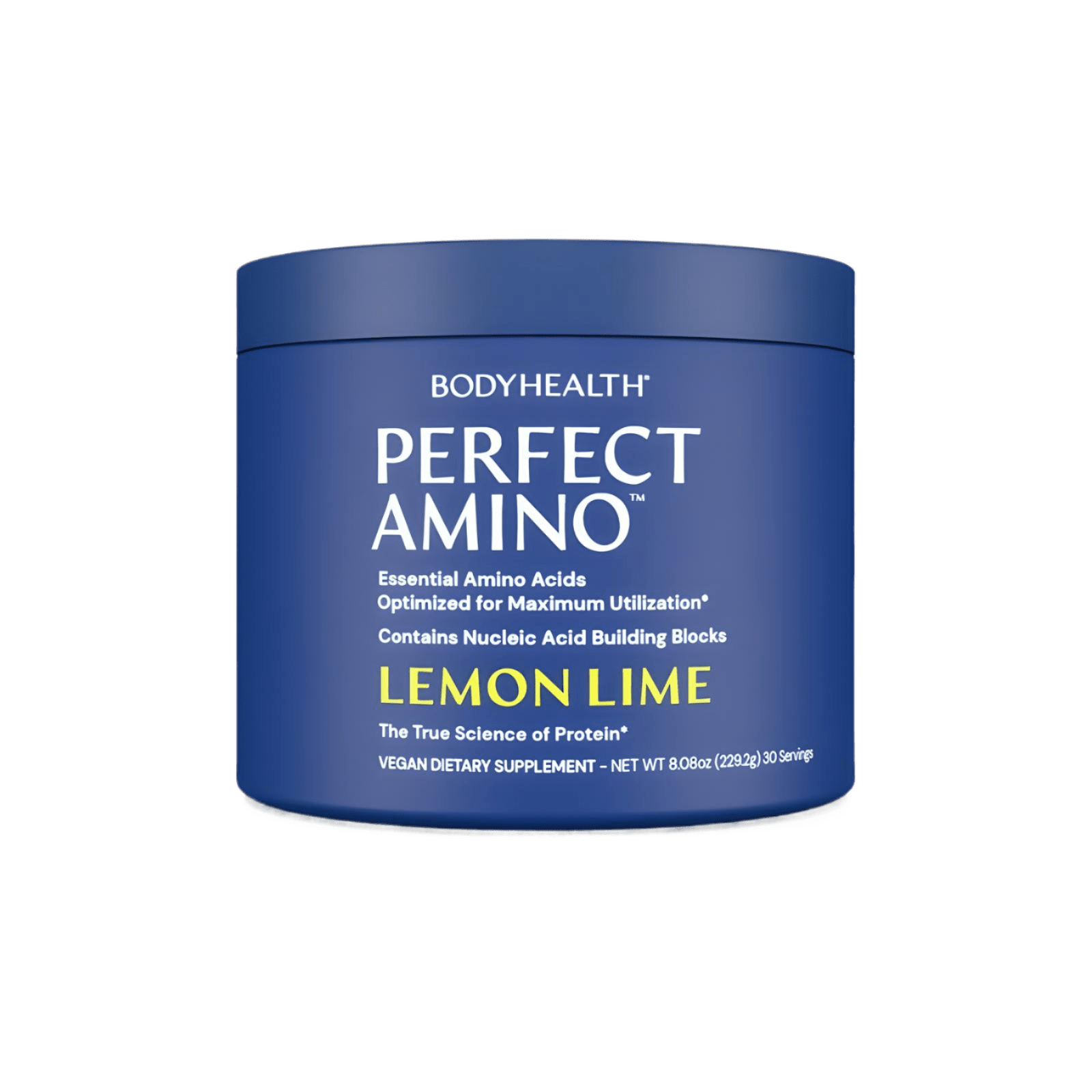 Body Health Perfect Amino Powder Lemon Lime 30 Servings - JING Organics