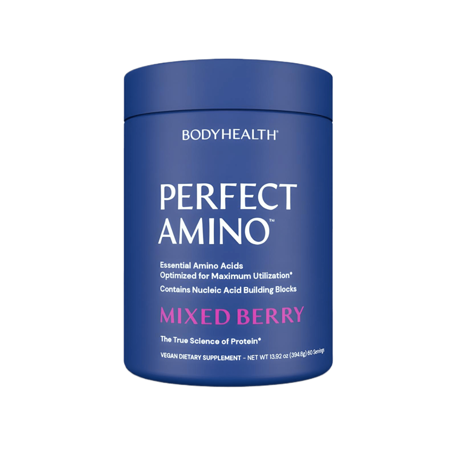 Body Health Perfect Amino Powder Mixed Berry 60 Servings - JING Organics