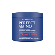 Body Health Perfect Amino Powder Strawberry 30 Servings - JING Organics