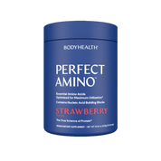 Body Health Perfect Amino Powder Strawberry 60 Servings - JING Organics