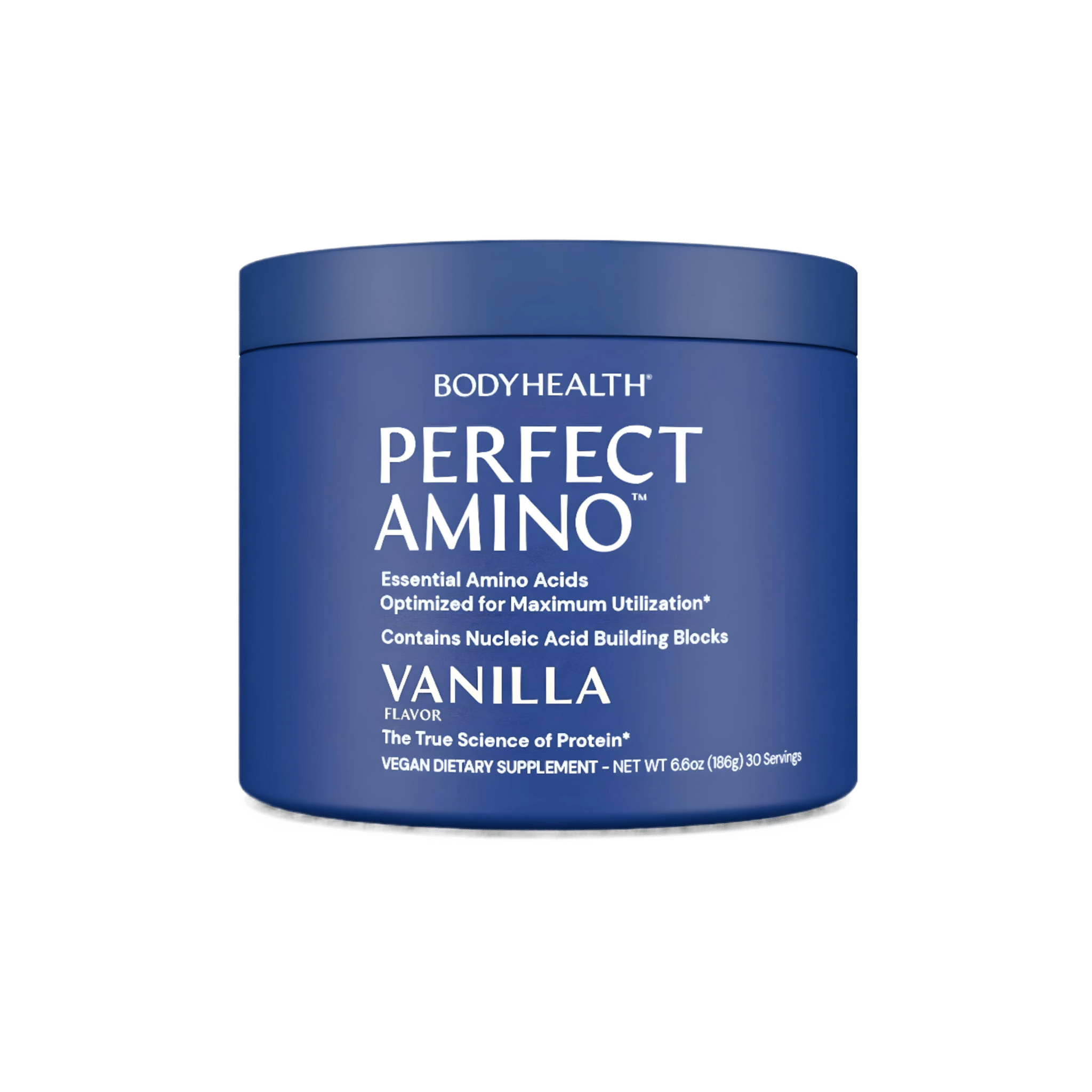 Body Health Perfect Amino Powder Vanilla 30 Servings - JING Organics