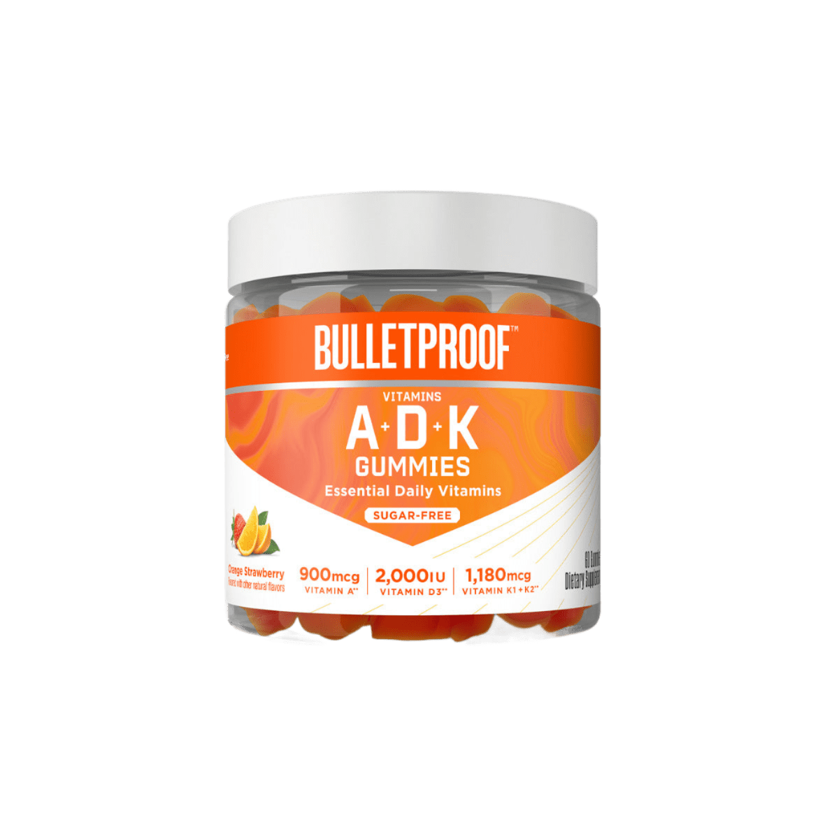 Bulletproof A - D - K Gummies 60 Gummies - JING Organics