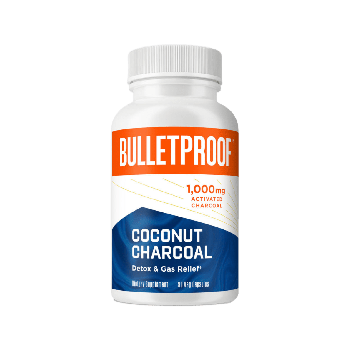 Bulletproof Coconut Charcoal 90 Capsules - JING Organics
