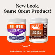 Bulletproof Energy Collagen Protein Dark Chocolate 533g - JING