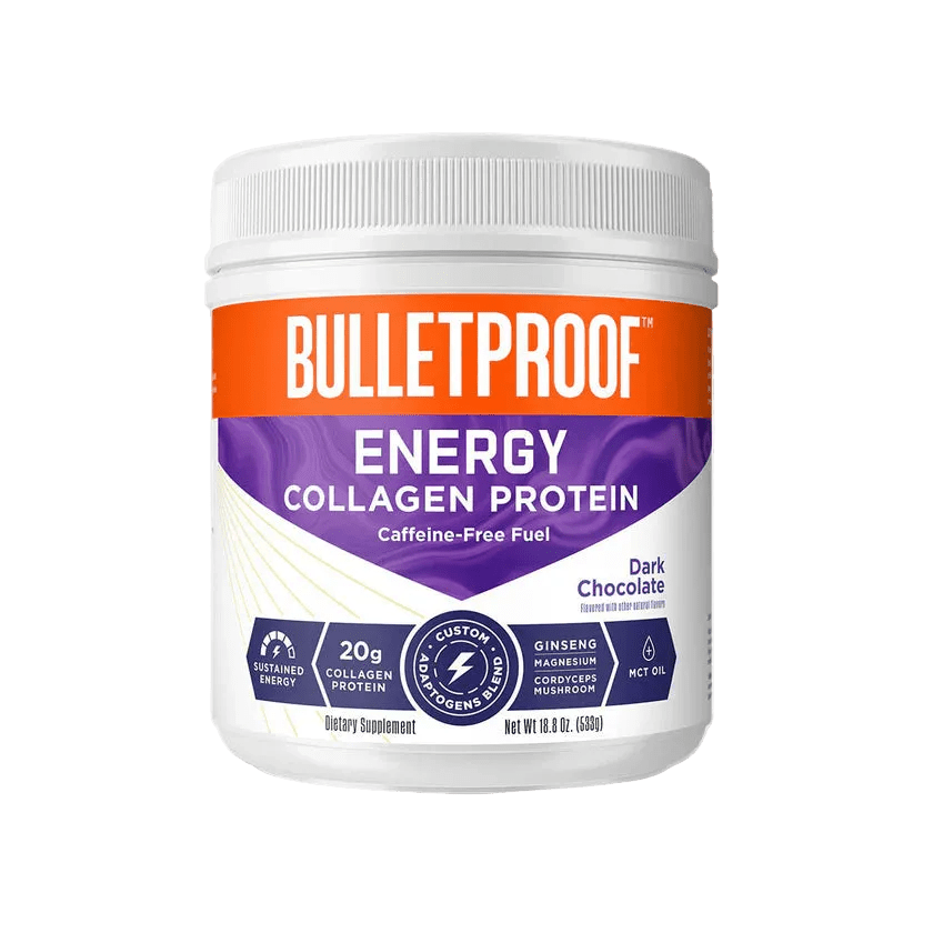 Bulletproof Energy Collagen Protein Dark Chocolate 533g - JING