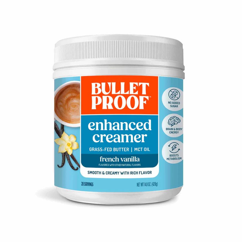 Bulletproof Enhanced Creamer French Vanilla 420g - JING