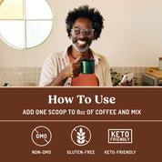 Bulletproof Enhanced Creamer Mocha 420g - JING