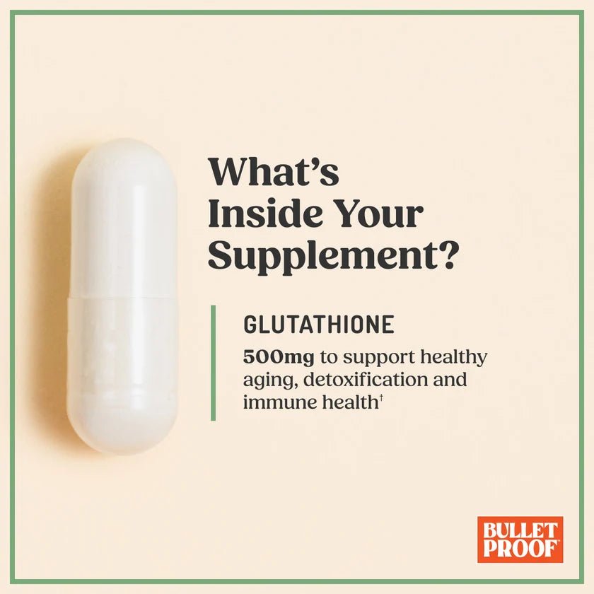 Bulletproof Liposomal Glutathione 30 Capsules - JING