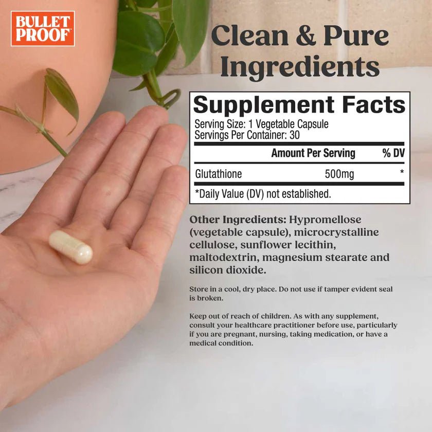 Bulletproof Liposomal Glutathione 30 Capsules - JING