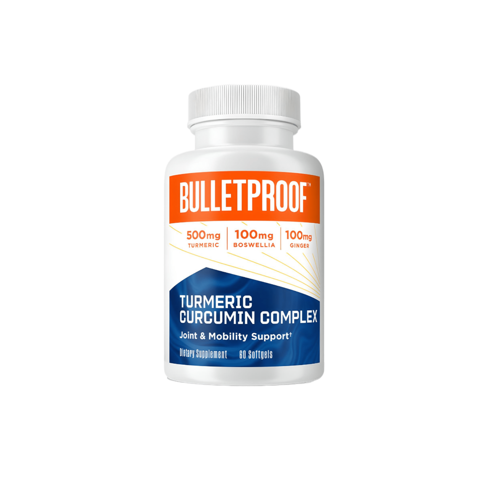 Bulletproof Turmeric Curcumin Complex 60 Capsules - JING Organics