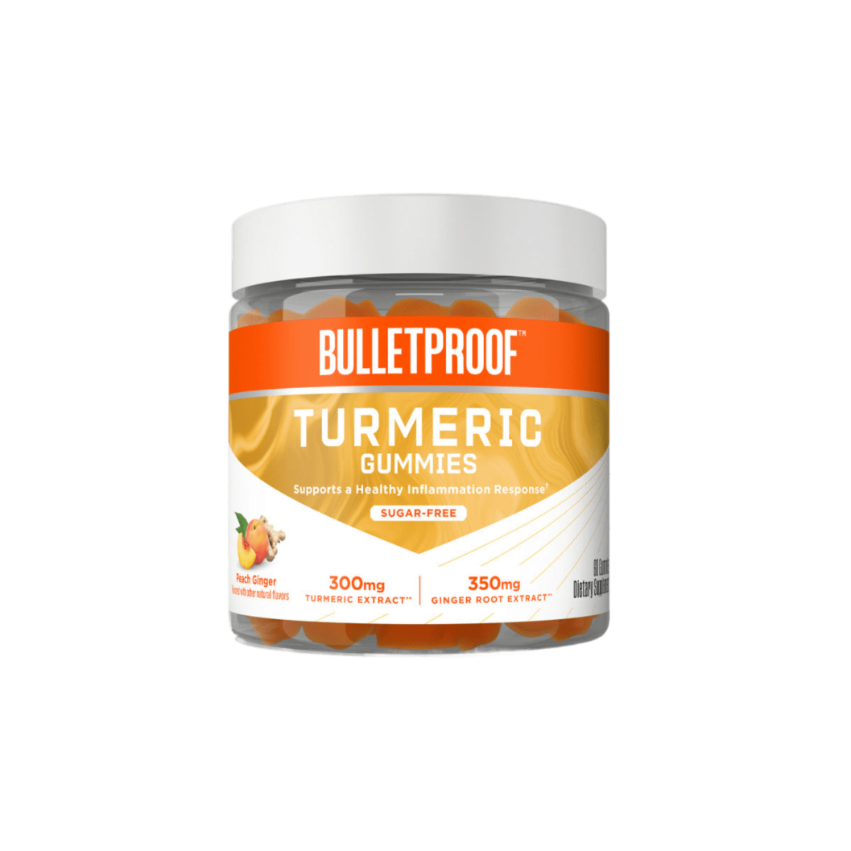 Bulletproof Turmeric Gummies 60 Gummies - JING Organics