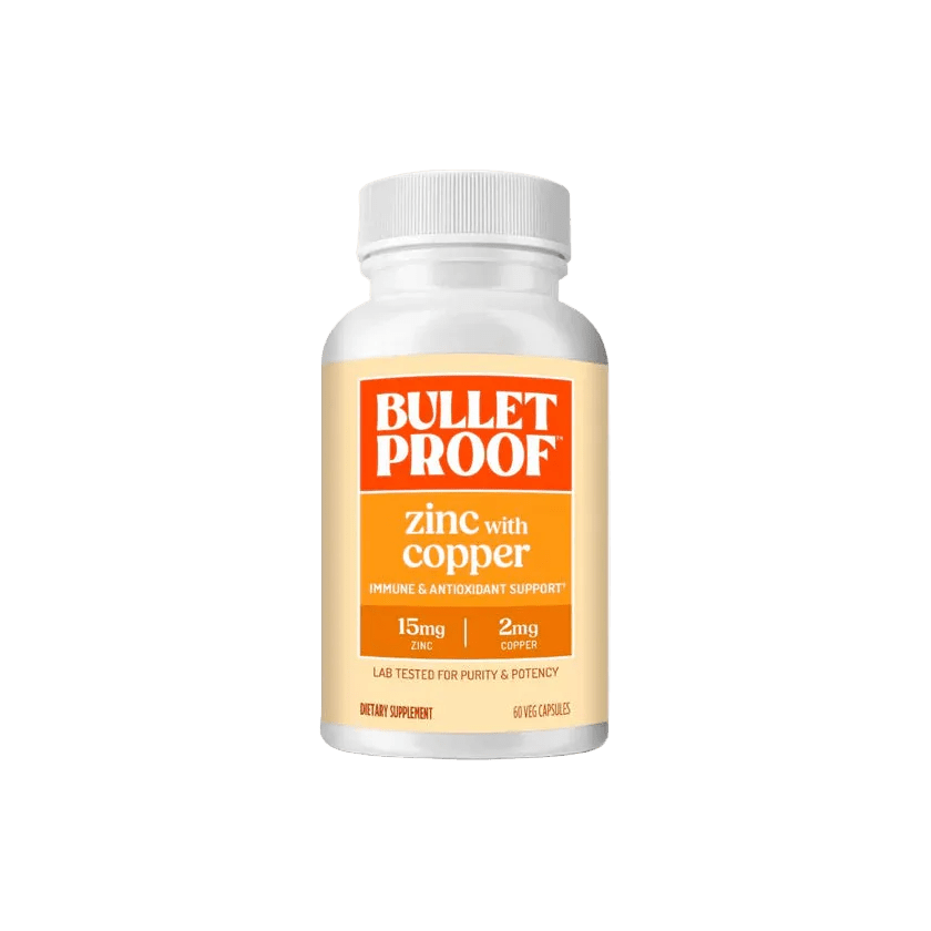 Bulletproof Zinc with Copper 60 Capsules - JING