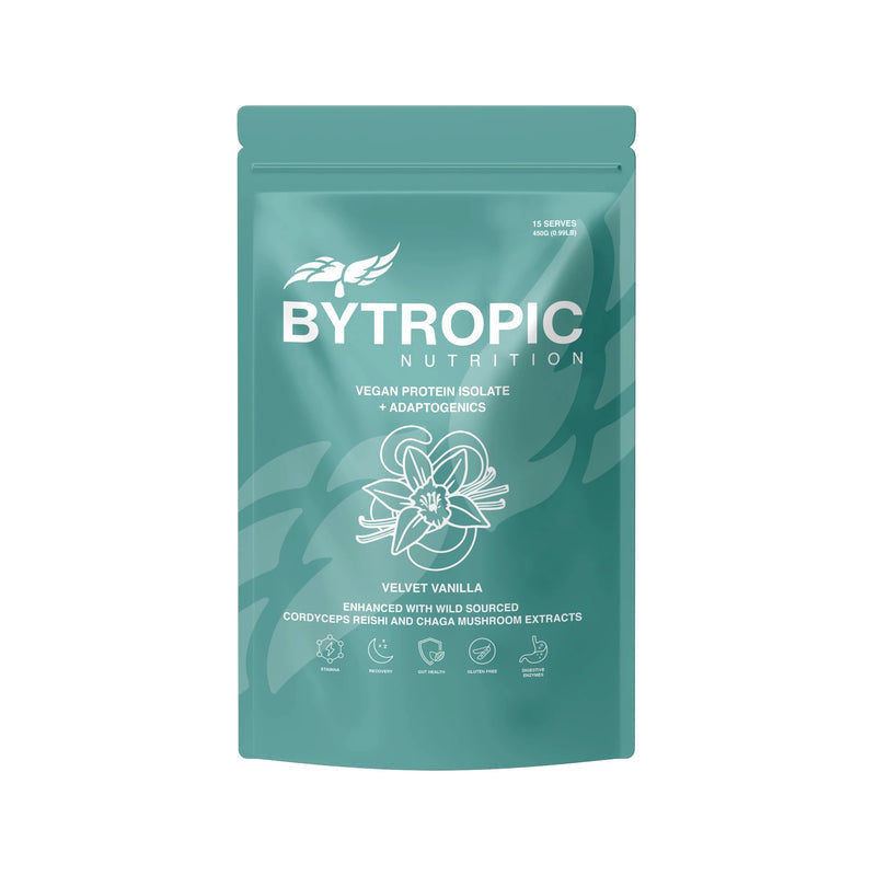 Bytropic Nutrition Vegan Protein Isolate + Adaptogens Velvet Vanilla