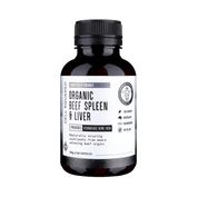 Cell Squared Organic Beef Spleen & Liver 160 Capsules - JING Organics