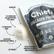 Chief Collagen Protein Creamy Vanilla 450g - JING Organics