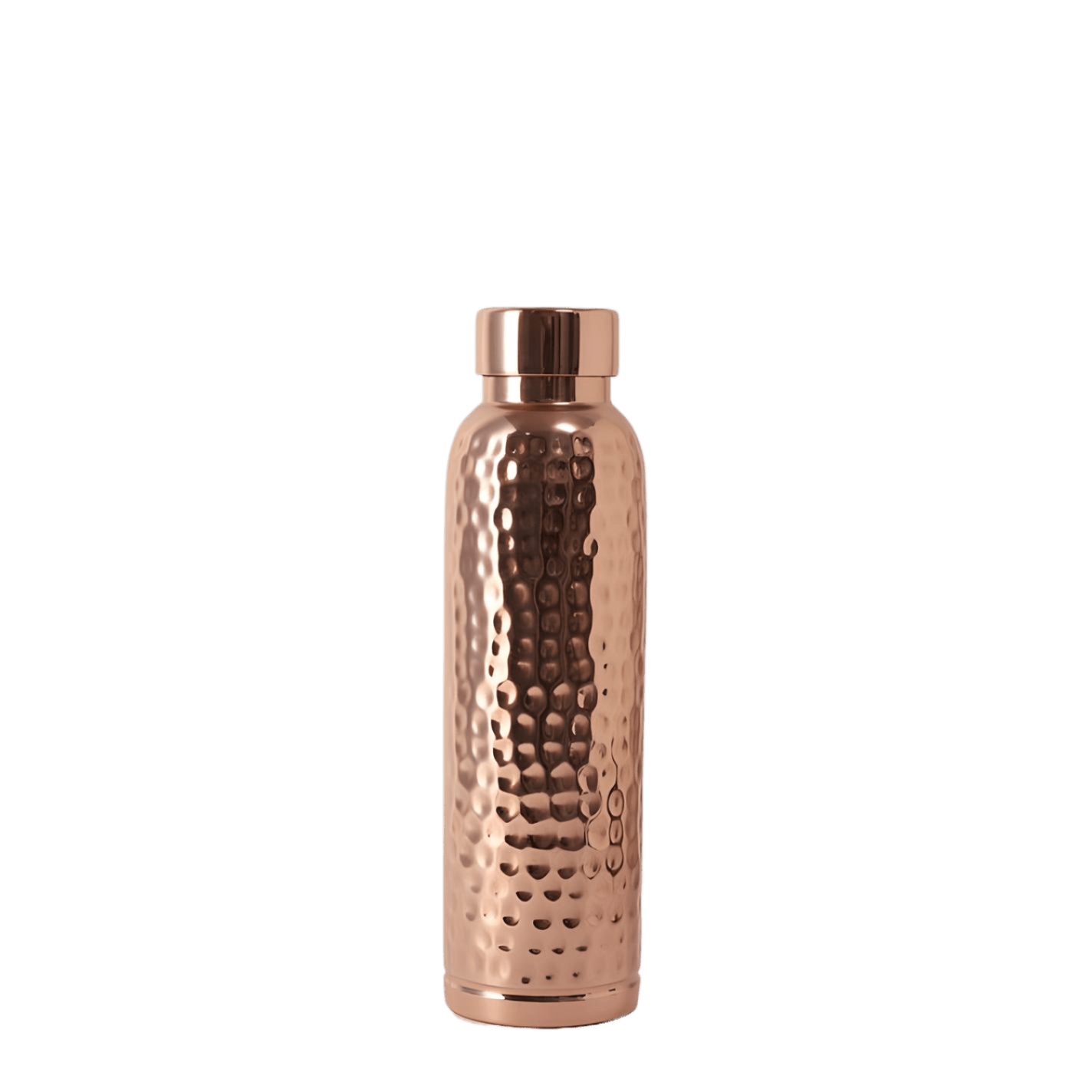 Copper Culture Hammered Copper Drink Bottle 950ml - JING Organics