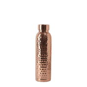 Copper Culture Hammered Copper Drink Bottle 950ml - JING Organics