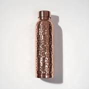 Copper Culture Hammered Copper Drink Bottle 950ml - JING Organics