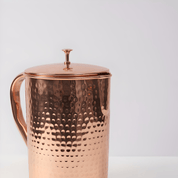 Copper Culture Hammered Copper Jug 2L - JING Organics