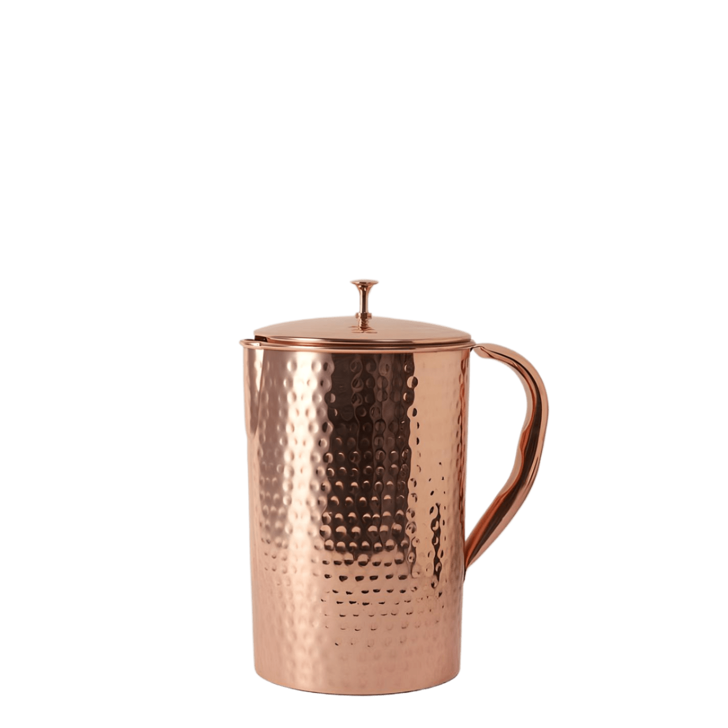 Copper Culture Hammered Copper Jug 2L - JING Organics