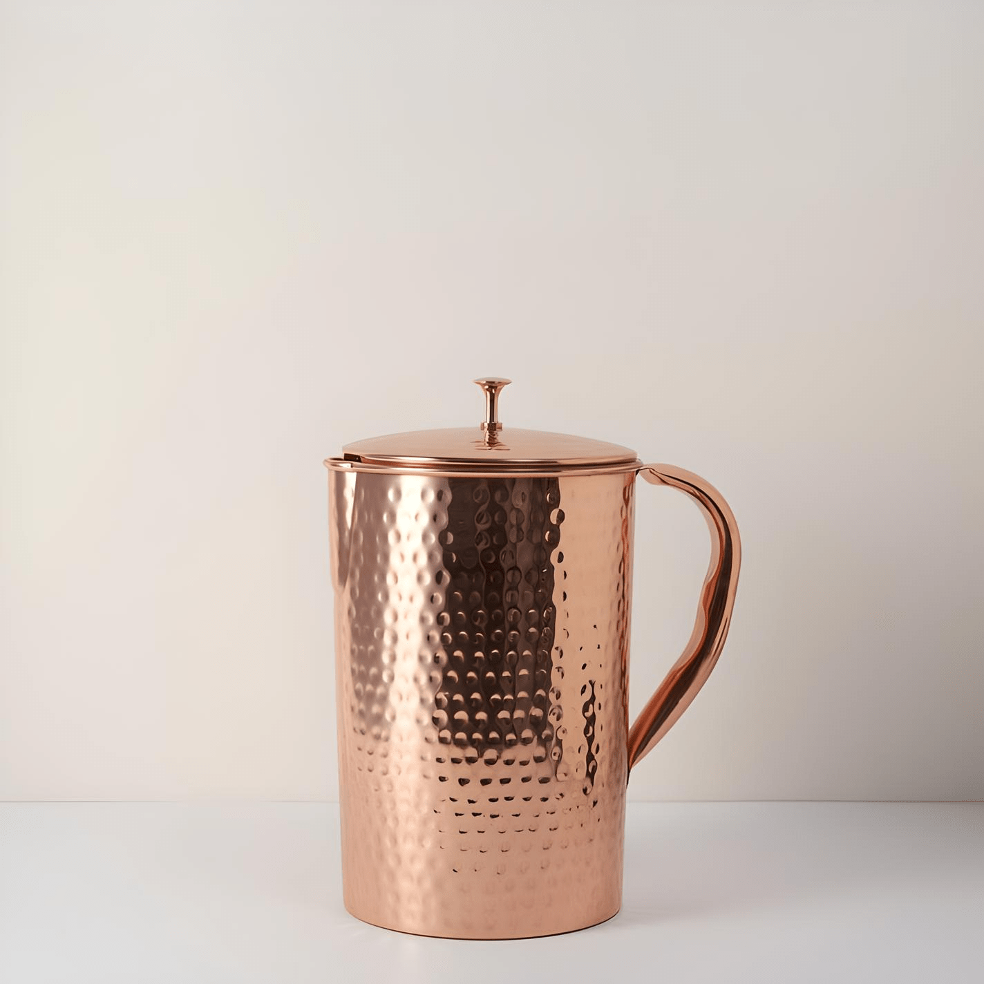 Copper Culture Hammered Copper Jug 2L - JING Organics
