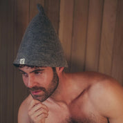 Cult of Sauna Organic Wool Sauna Hat - JING