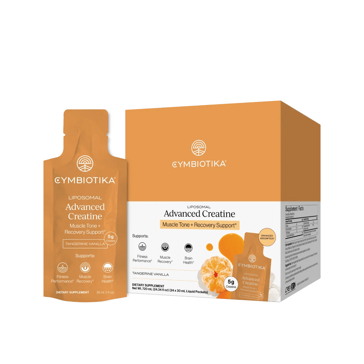 Cymbiotika Liposomal Advanced Creatine 24 Servings - JING