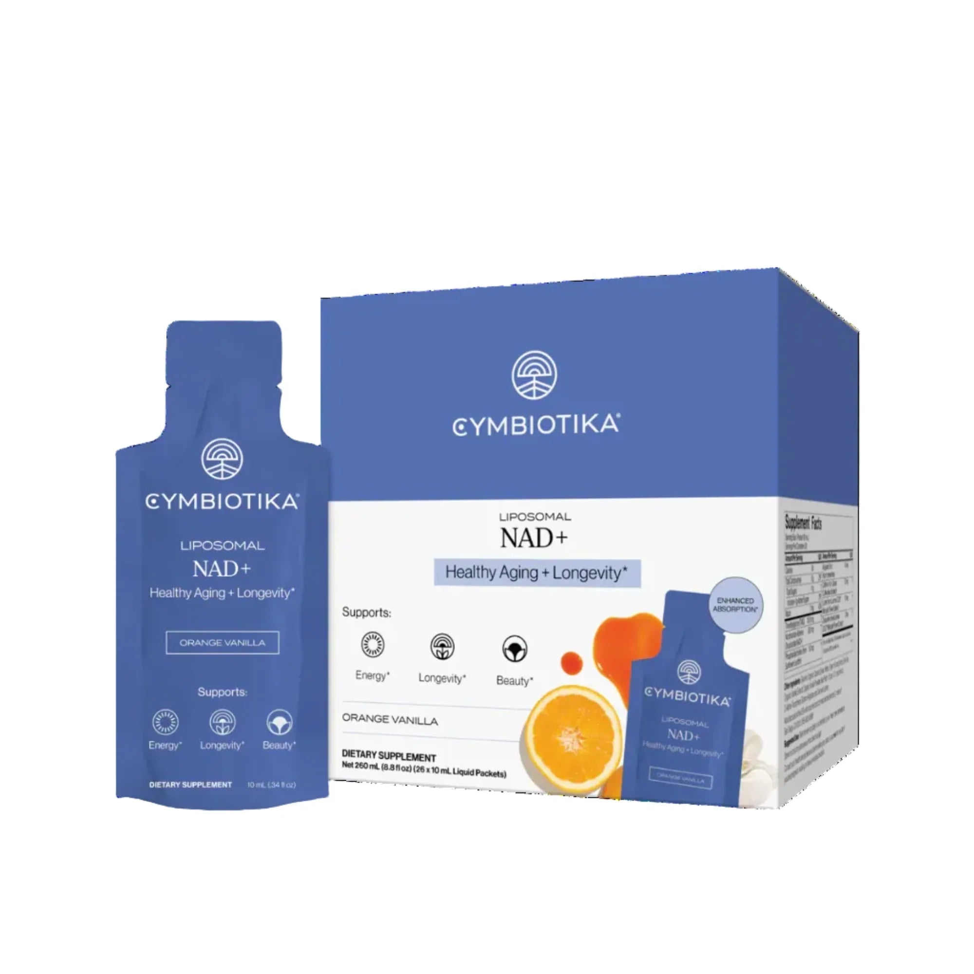Cymbiotika Liposomal NAD+ 26 Sachets - JING