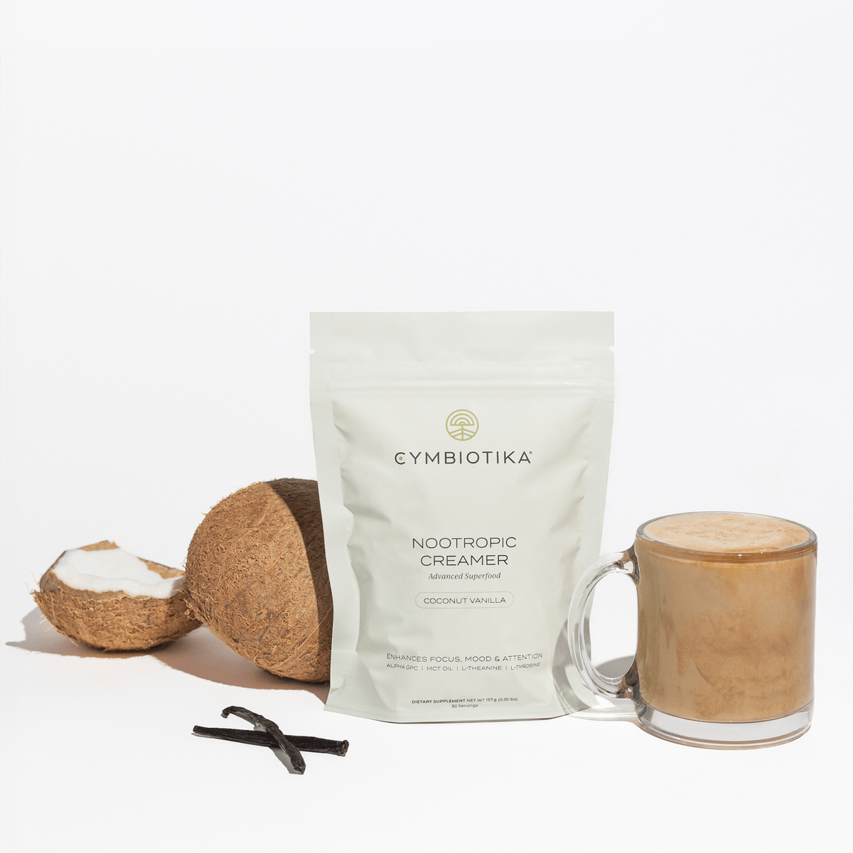 Cymbiotika Nootropic Creamer 157g - JING Organics