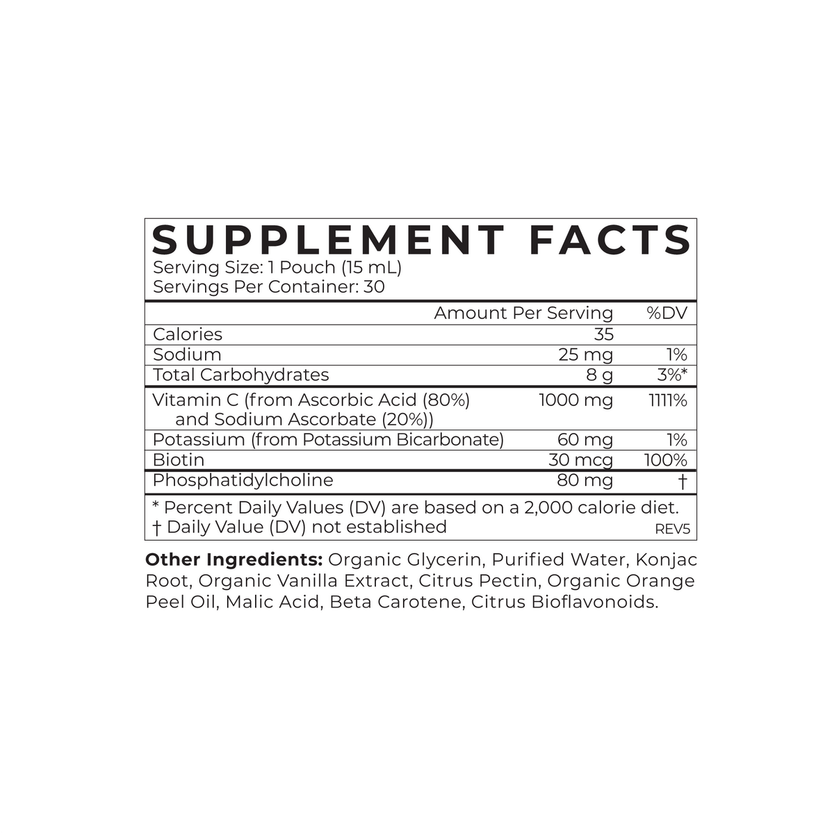 Cymbiotika Synergy Liposomal Vitamin C 30 Servings - JING Organics