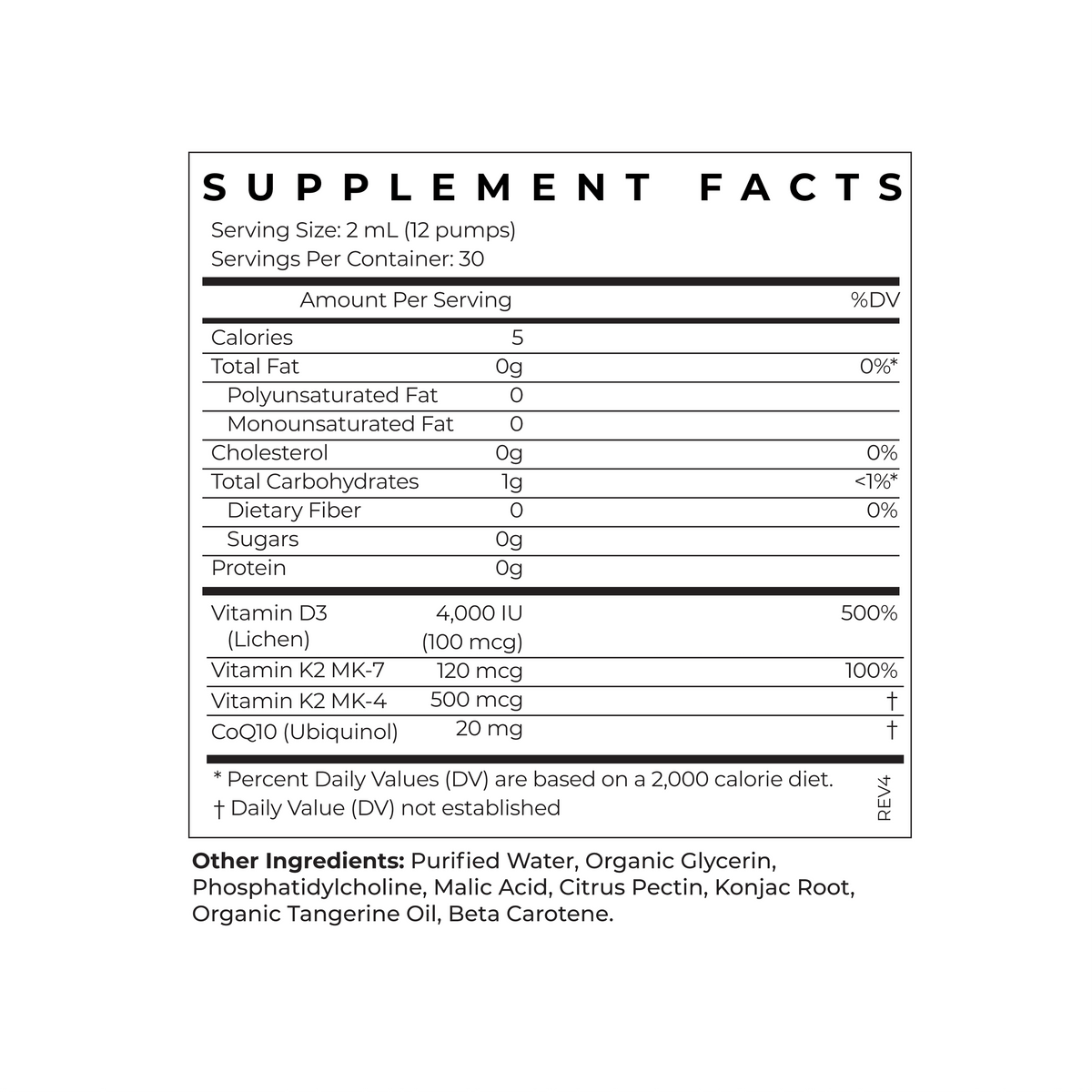Cymbiotika Vitamin D3 + K2 + CoQ10 60ml - JING Organics