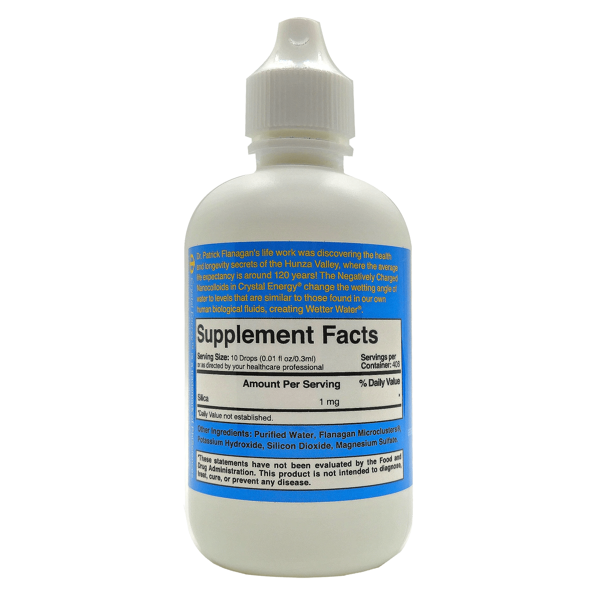 Dr. G. Patrick Flanagan's Crystal Energy 120ml - JING Organics