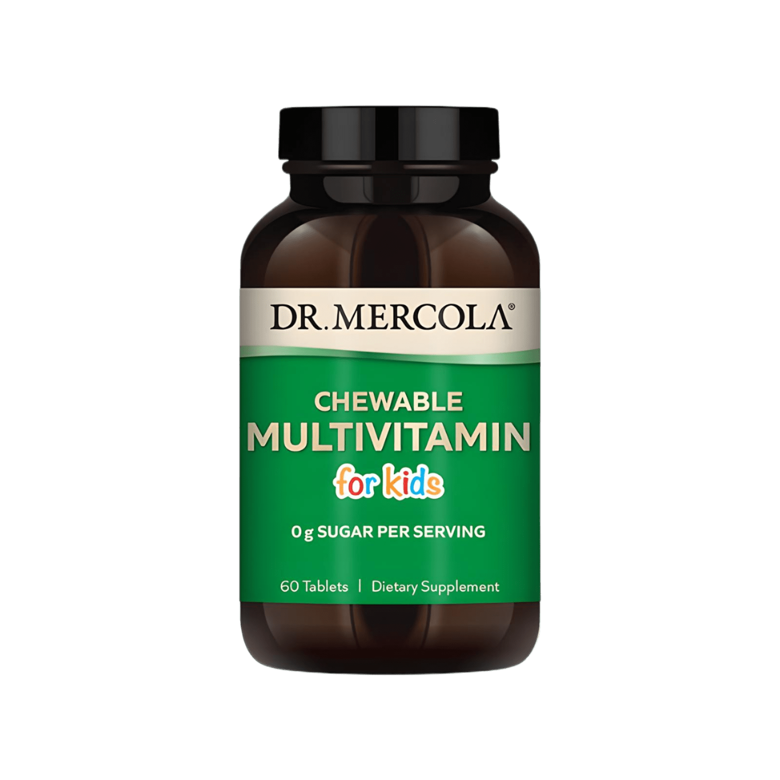 Dr. Mercola Chewable Multivitamin For Kids 60 Capsules - JING Organics