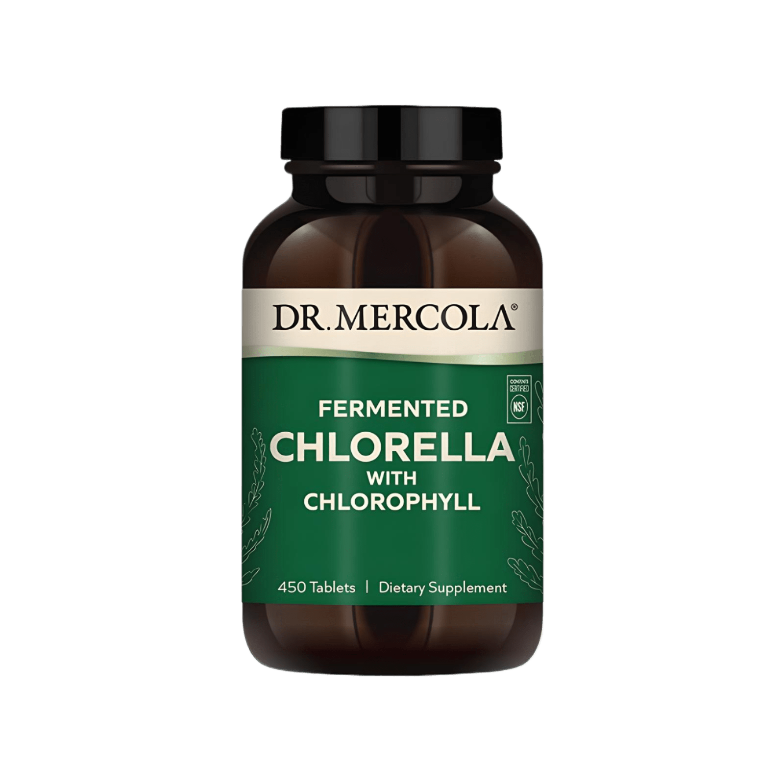 Dr. Mercola Fermented Chlorella 450 Tablets - JING Organics