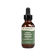 Dr. Mercola Herbal Throat Drops with Slippery Elm 60mL - JING