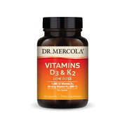 Dr. Mercola Vitamins D3 & K2 Low Dose 30 Capsules - JING