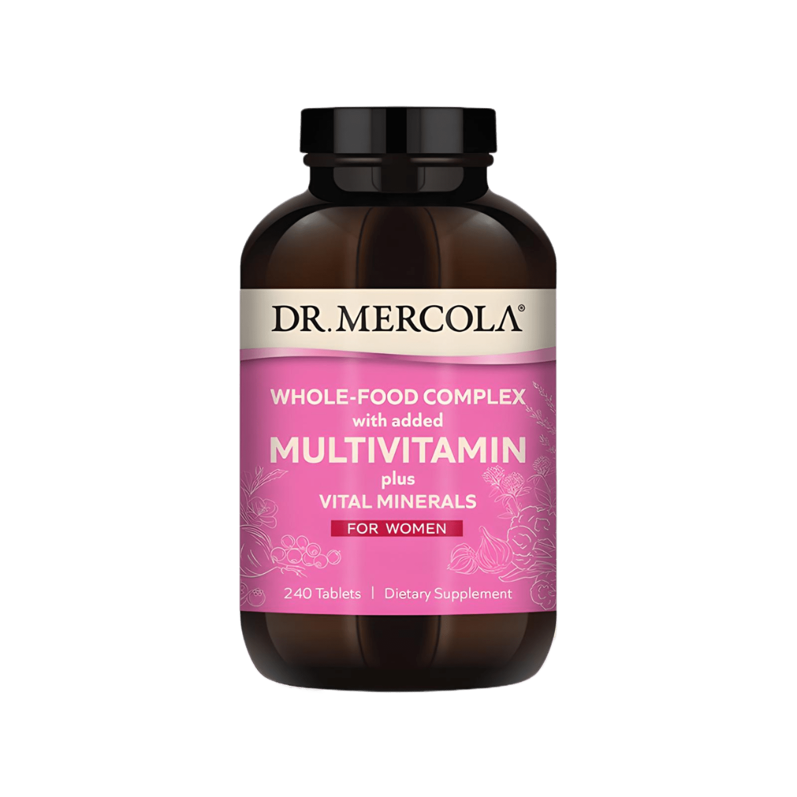 Dr. Mercola Wholefood Multivitamin for Women 240 Tablets - JING Organics