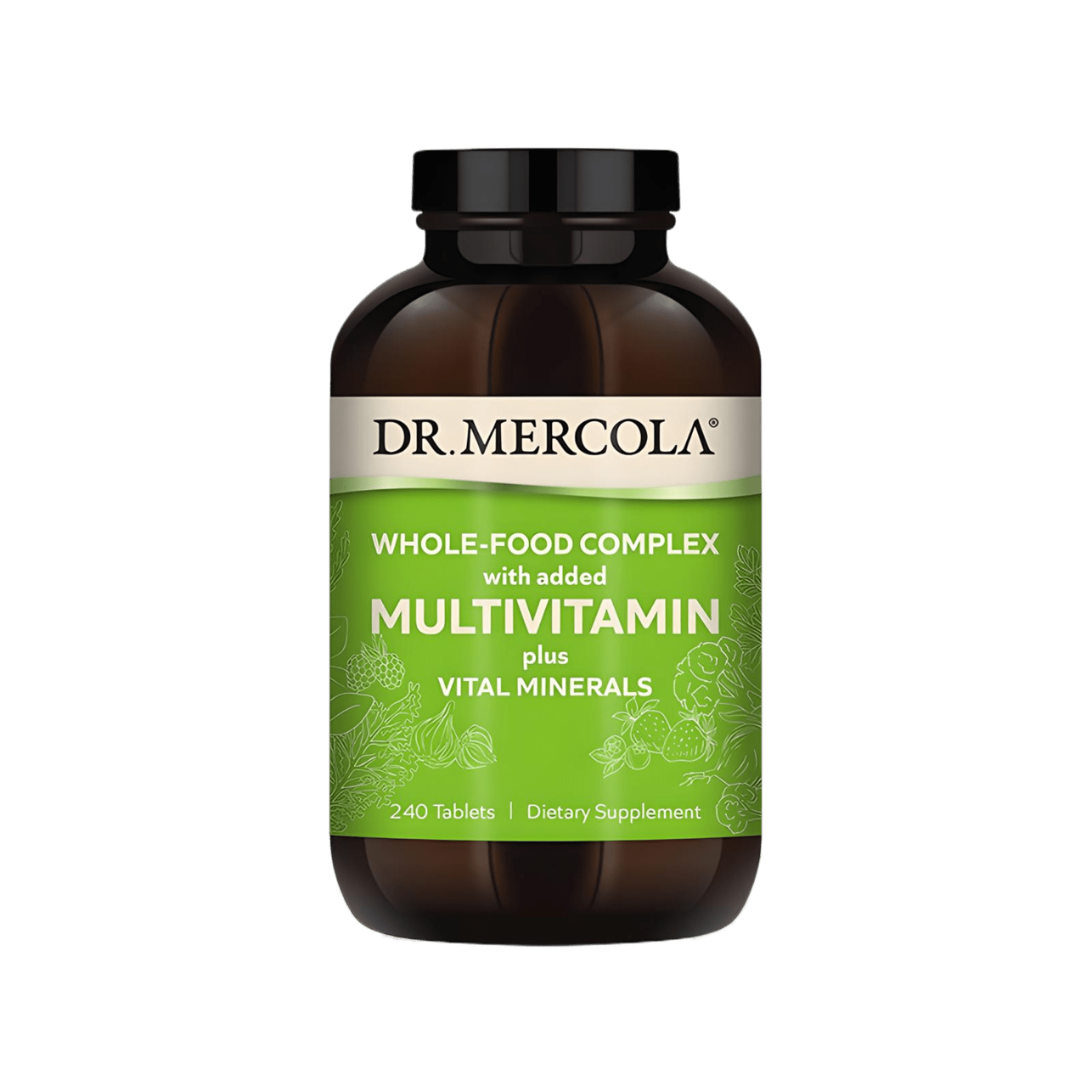 Dr. Mercola Wholefood Multivitamin Plus 240 Tablets - JING Organics