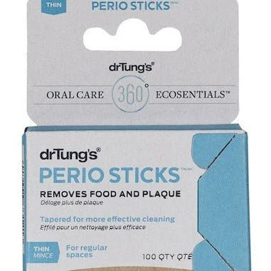 Dr Tung's Perio Sticks Thin 100 Sticks - JING