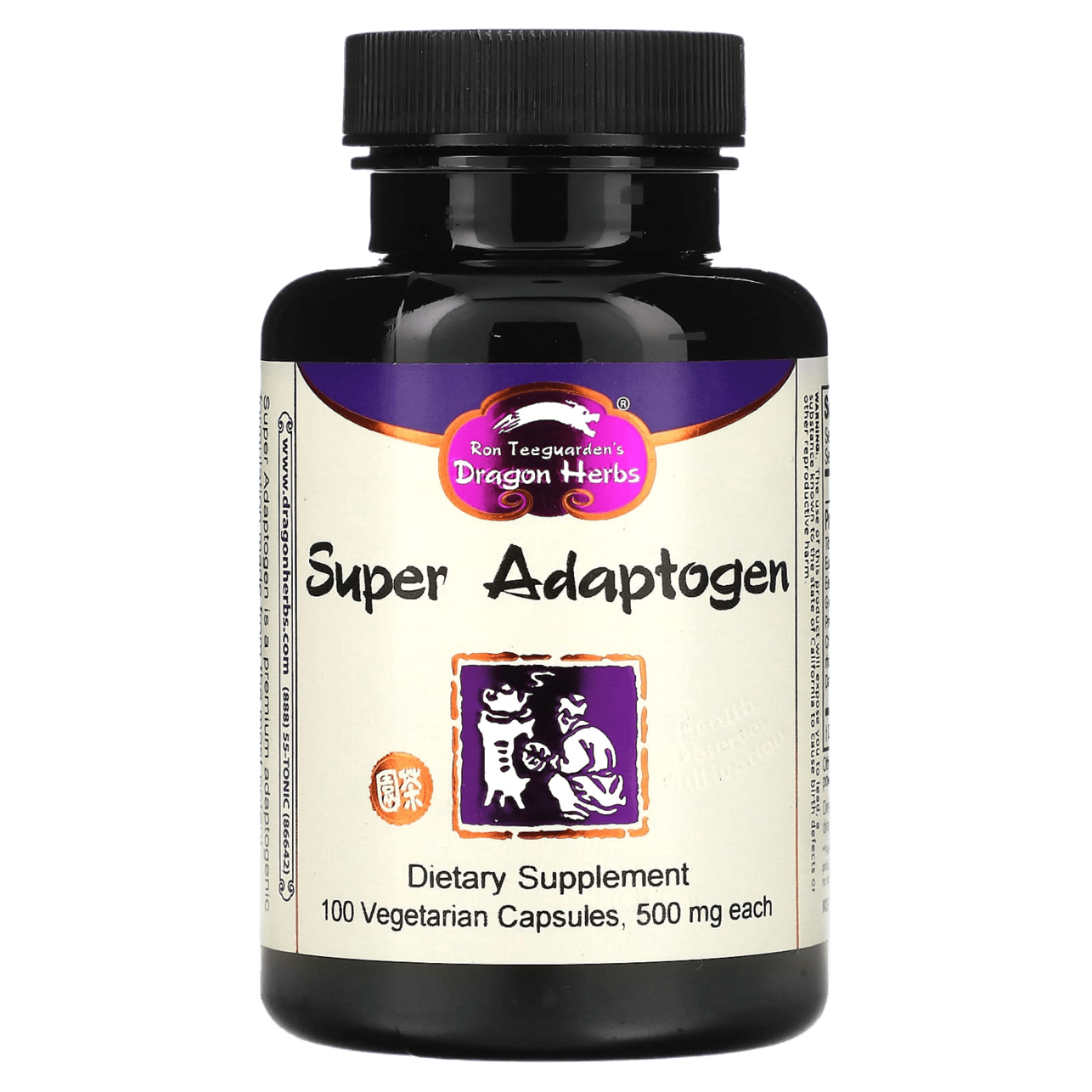Dragon Herbs Adaptogen Energiser 100 Capsules - JING Organics