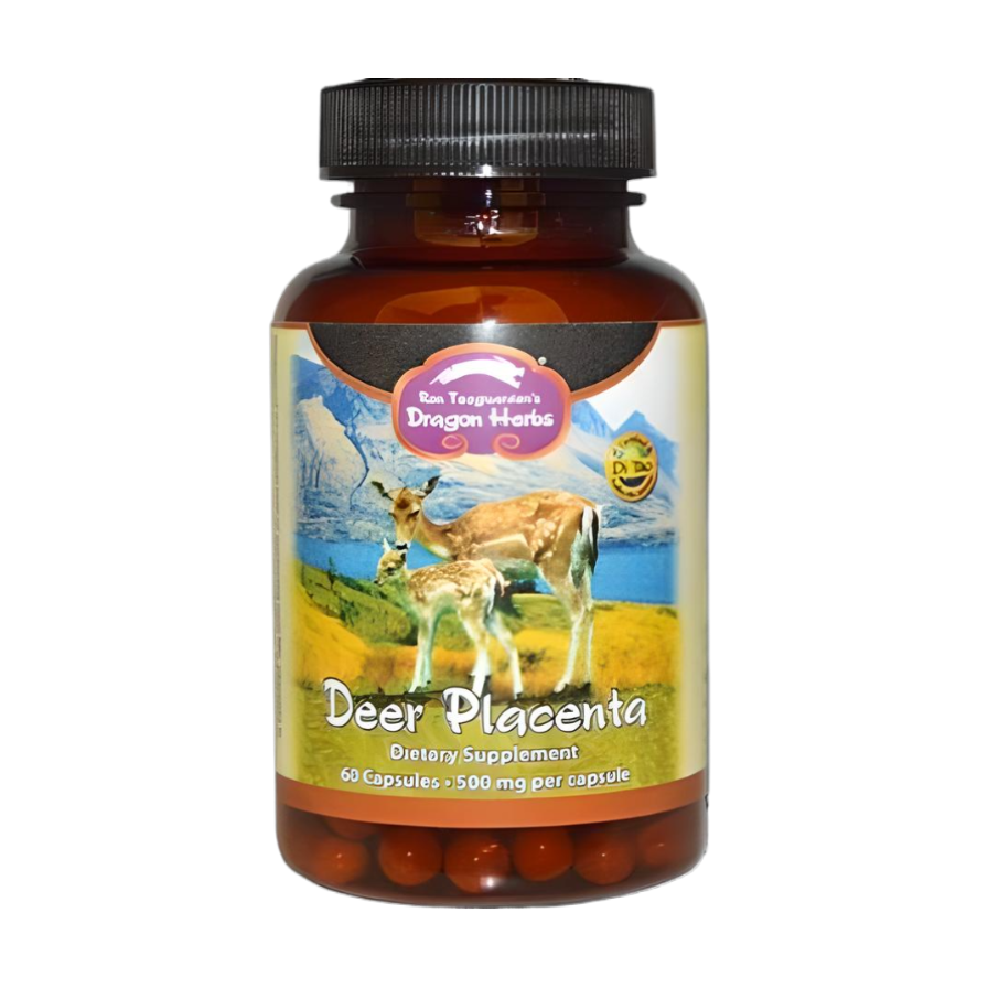 Dragon Herbs Deer Placenta 60 Capsules