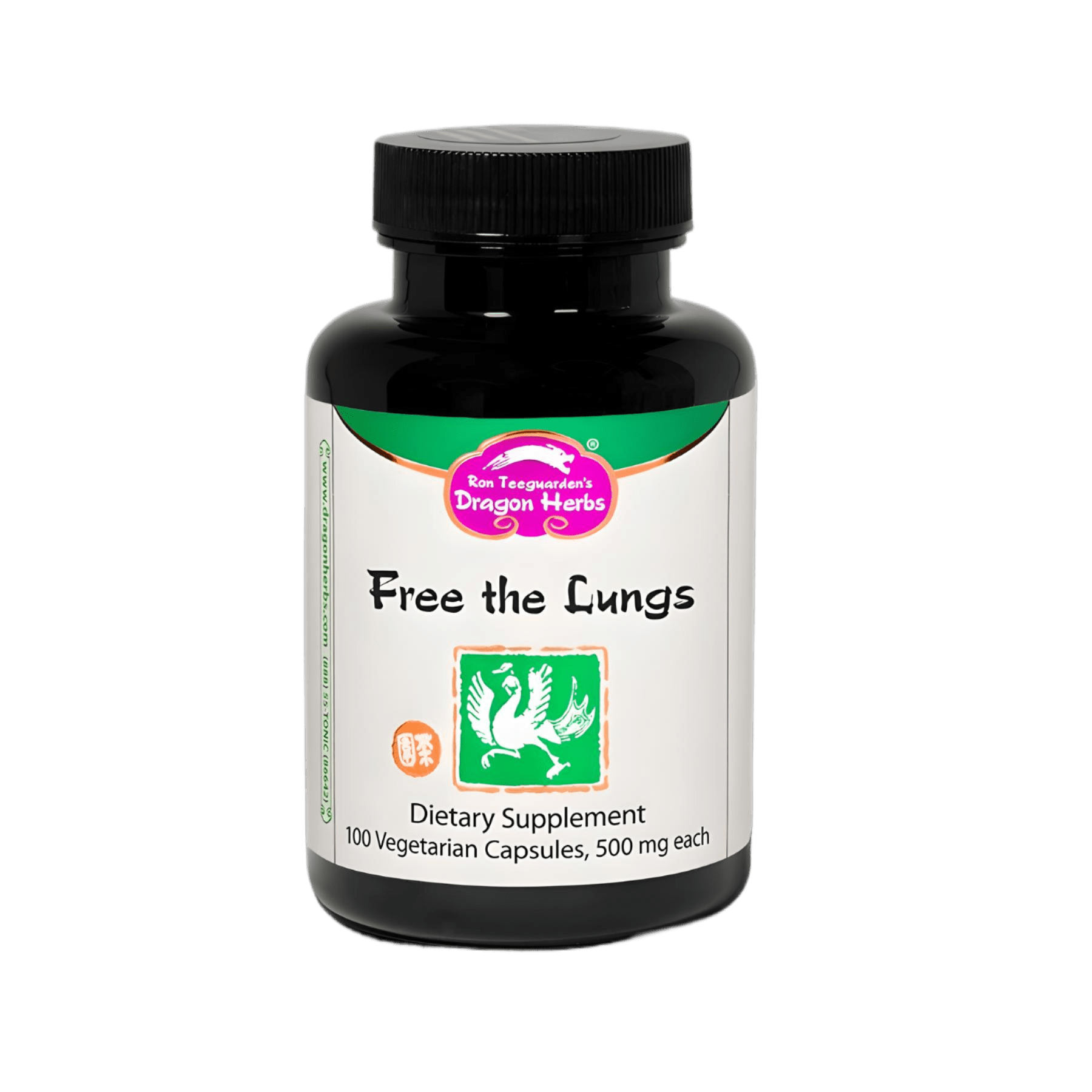 Dragon Herbs Free the Lungs 100 Capsules - JING Organics