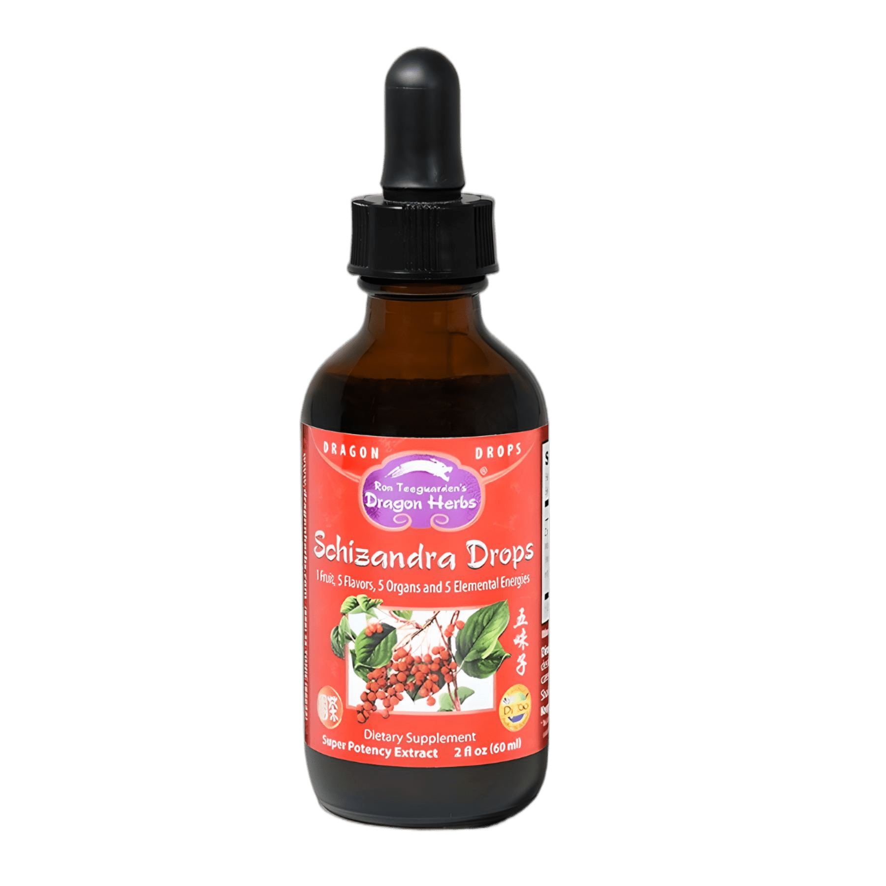 Dragon Herbs Goji and Schizandra Drops 60ml - JING Organics