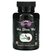 Dragon Herbs He Shou Wu 100 Capsules - JING Organics
