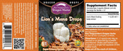 Dragon Herbs Lion's Mane Drops 60ml - JING Organics