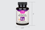 Dragon Herbs Organic Changbai Mountain Red Ginseng Extract 100 Capsules - JING Organics