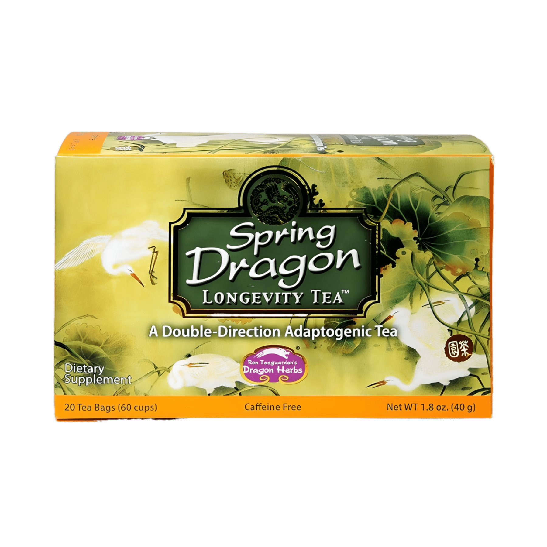 Dragon Herbs Spring Dragon Longevity Tea 20 Bags - JING Organics