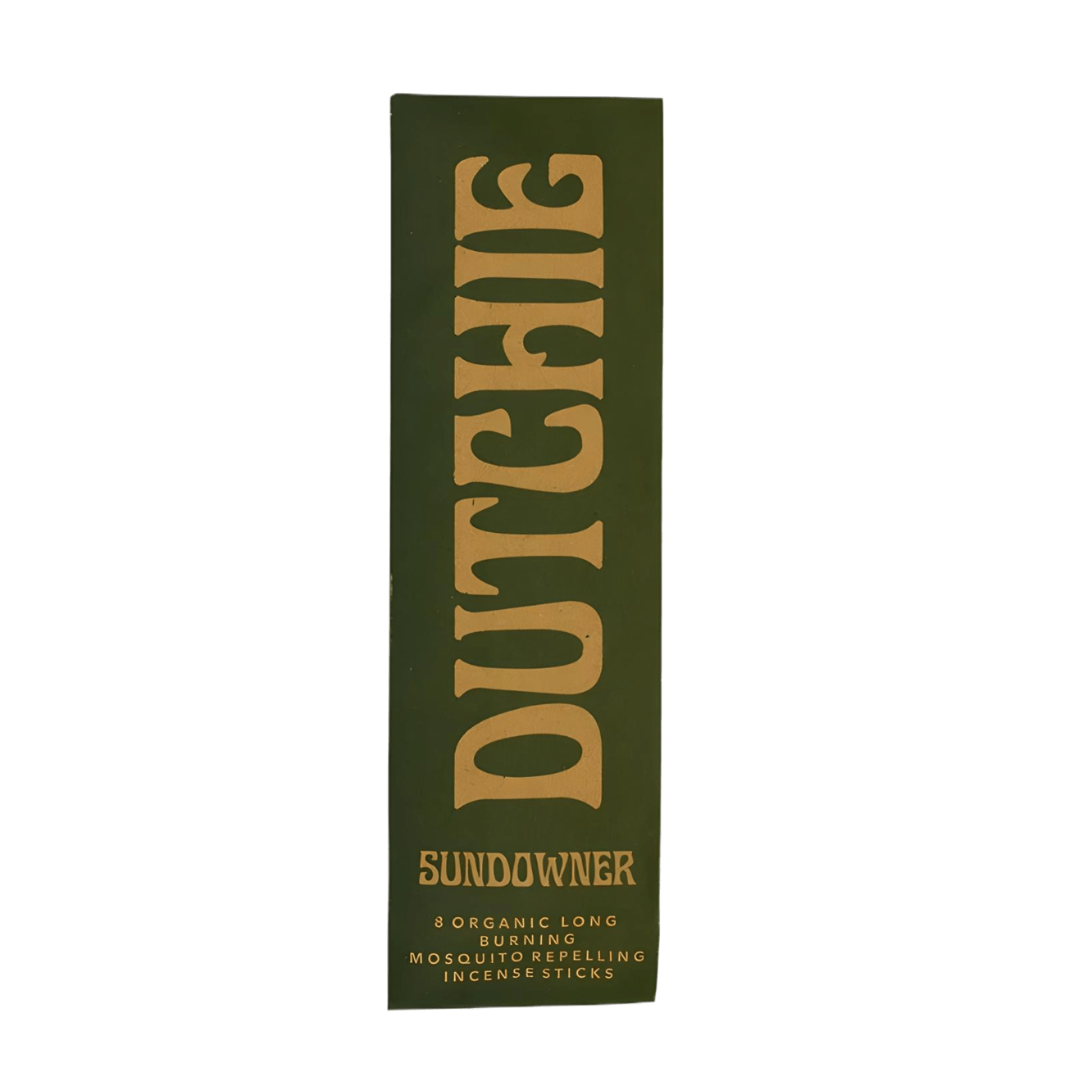 Dutchie Sundowner Mosquito Repelling Incense 8 Organic Fat Sticks - JING Organics